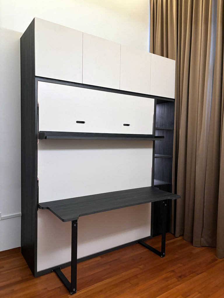 Murphy Bed with Desk Set reroom-singapore