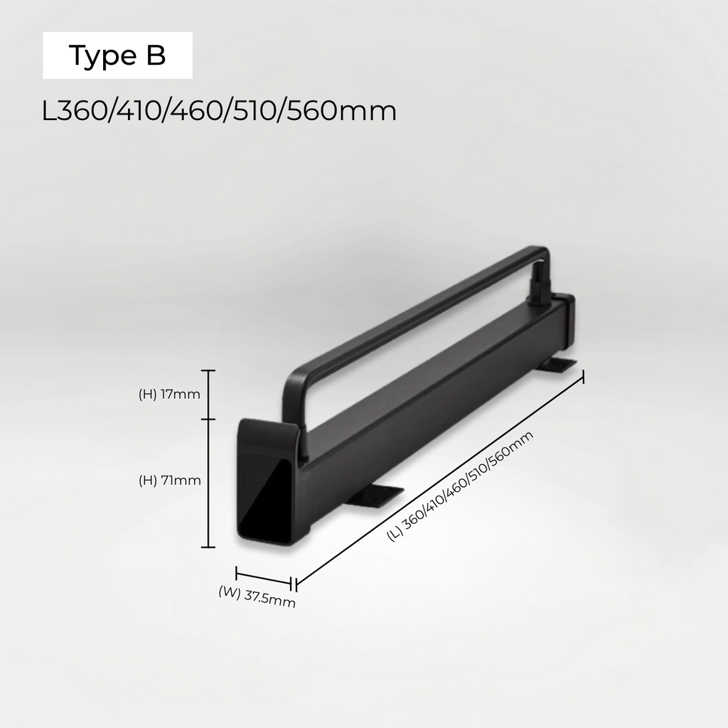 Top-Mounted Push-Pull Vertical Wardrobe Hanging Bar 【Pre-Order】 reroom-singapore