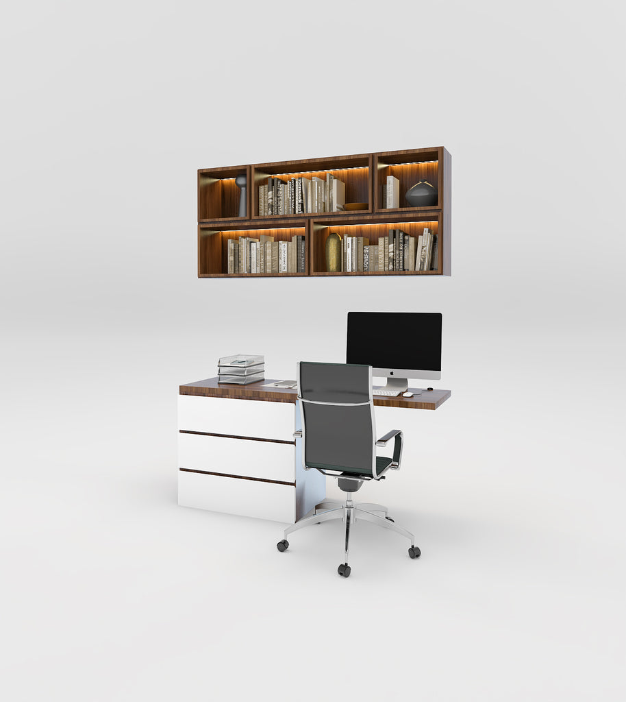 Work-From-Home Study Table with Shelving reroom-singapore