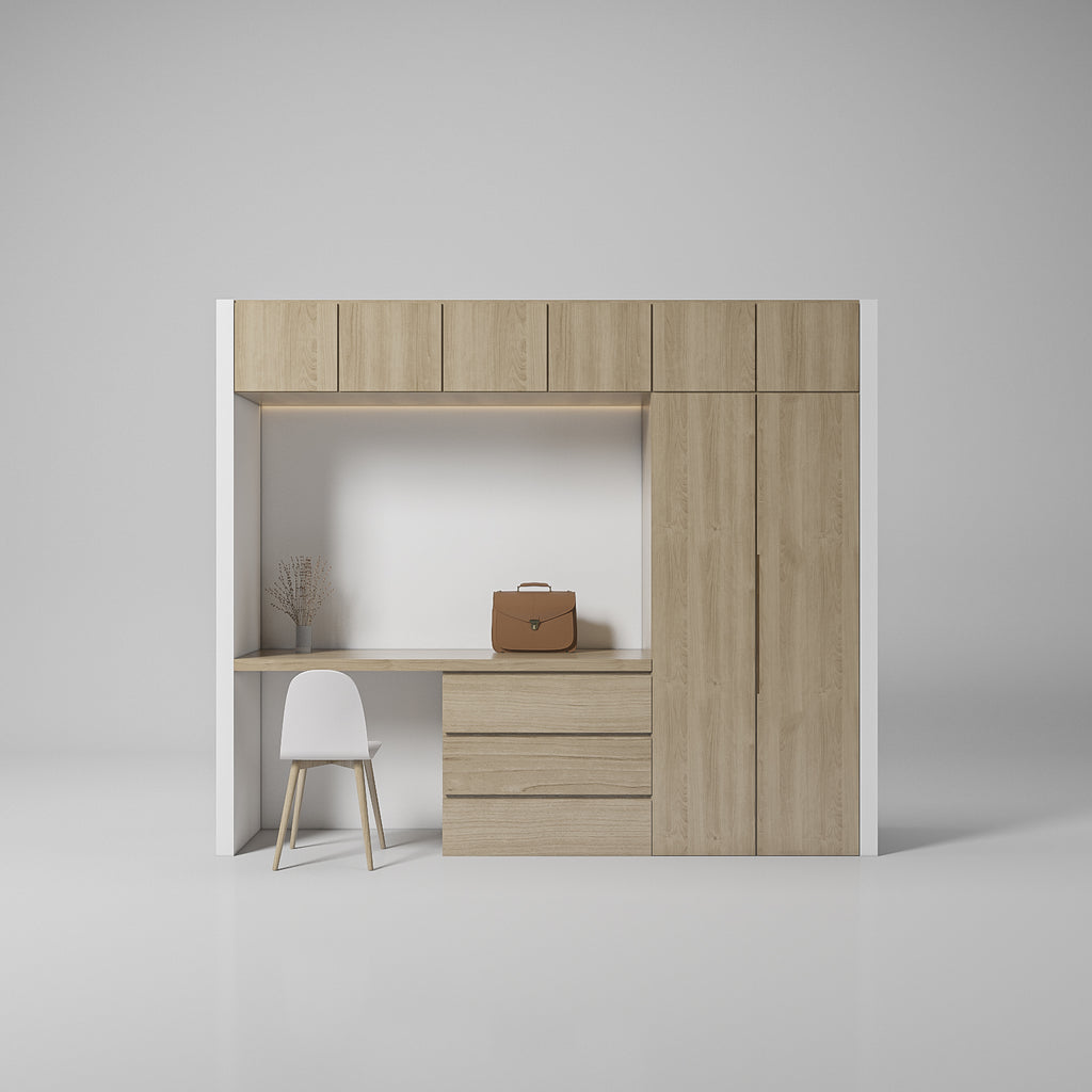 LAURENT - Wardrobe with Dressing Table reroom-singapore